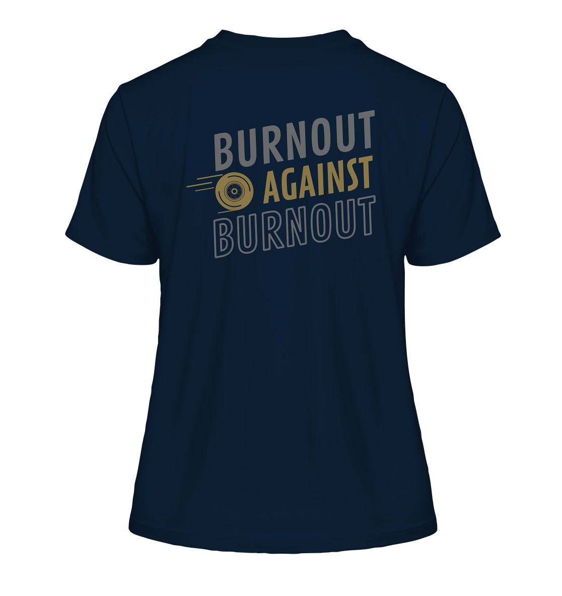 stevfru.burnout - Fitted Ladies Organic Shirt