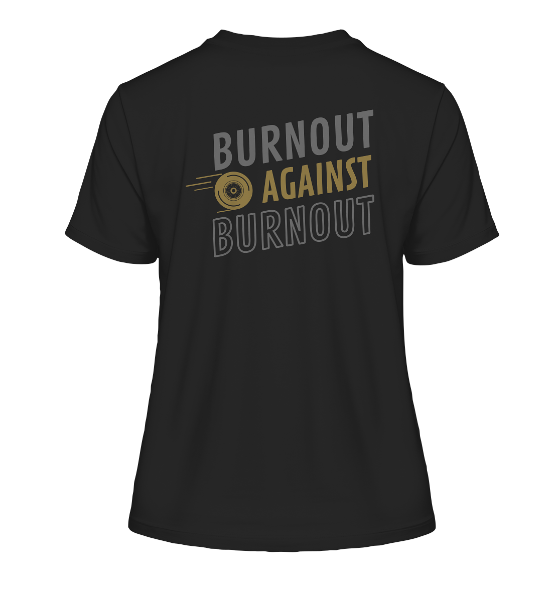 stevfru.burnout - Fitted Ladies Organic Shirt