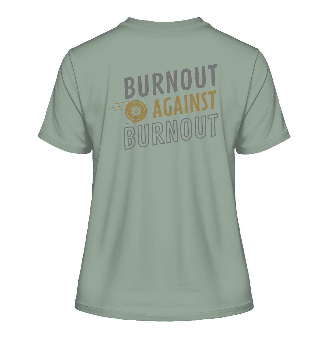 stevfru.burnout - Fitted Ladies Organic Shirt