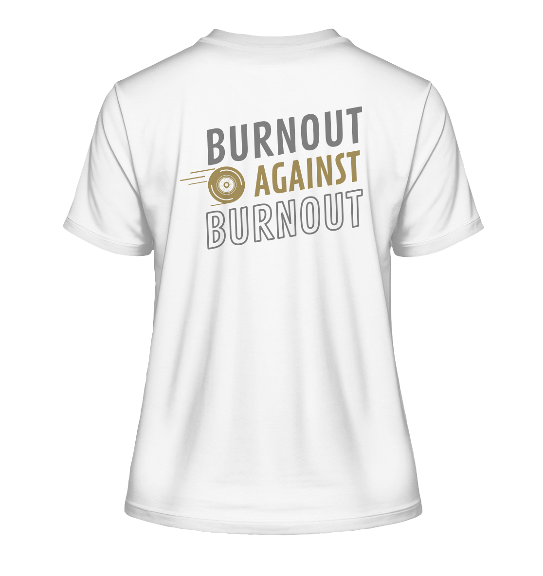 stevfru.burnout - Fitted Ladies Organic Shirt