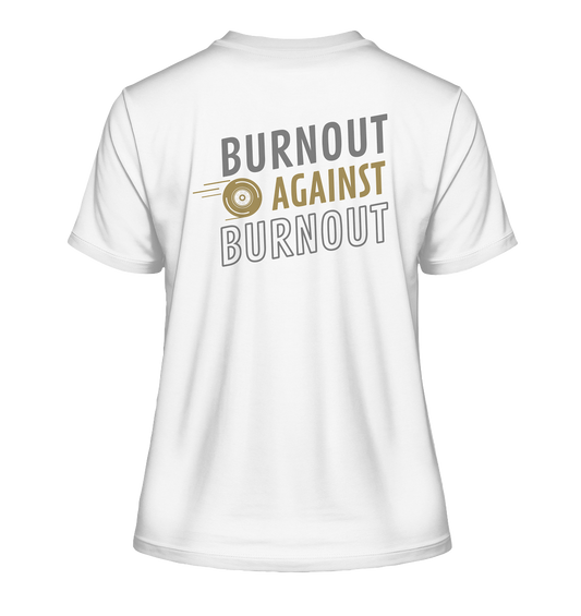 stevfru.burnout - Fitted Ladies Organic Shirt