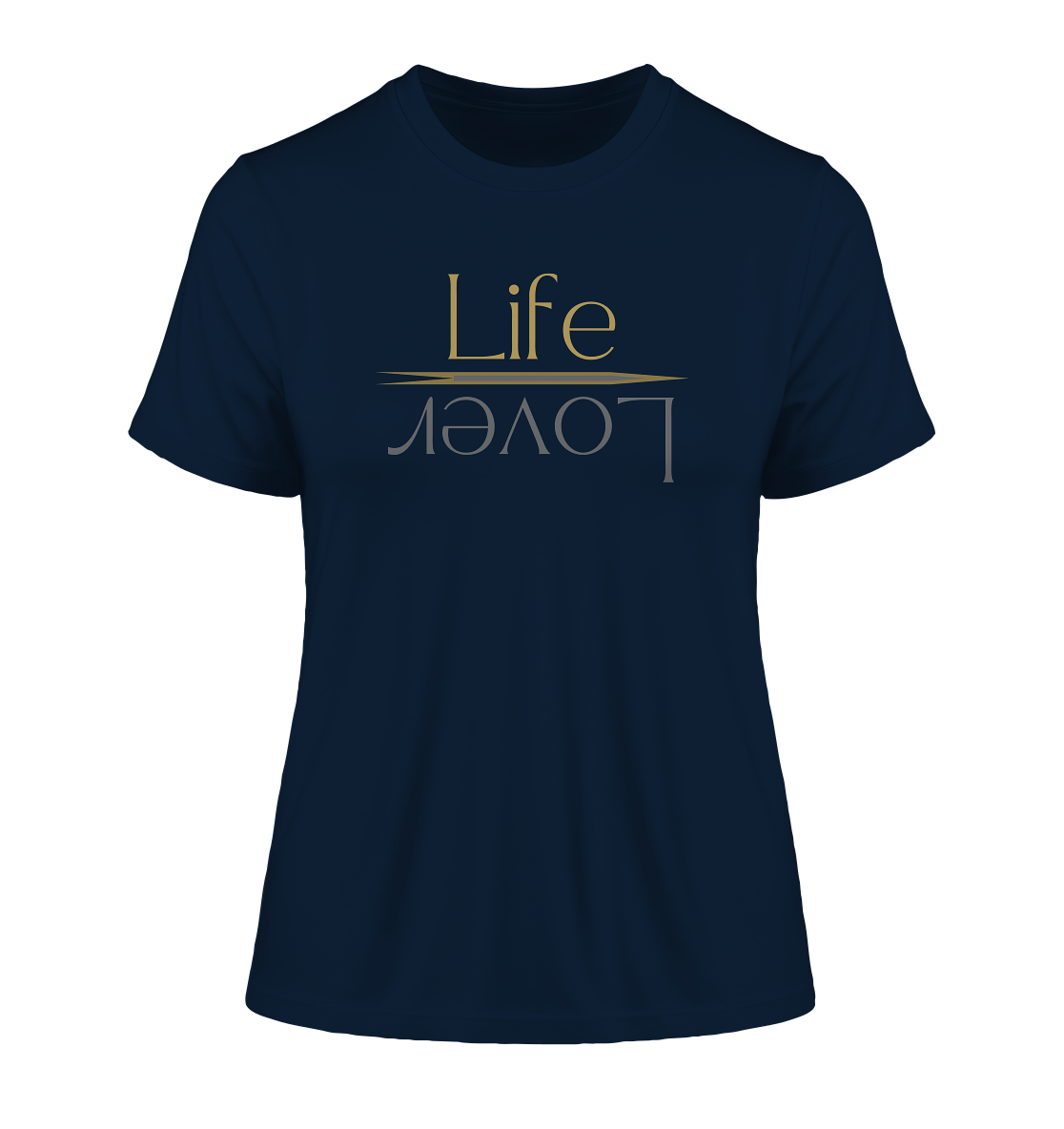 stevfru life lover - Fitted Ladies Organic Shirt