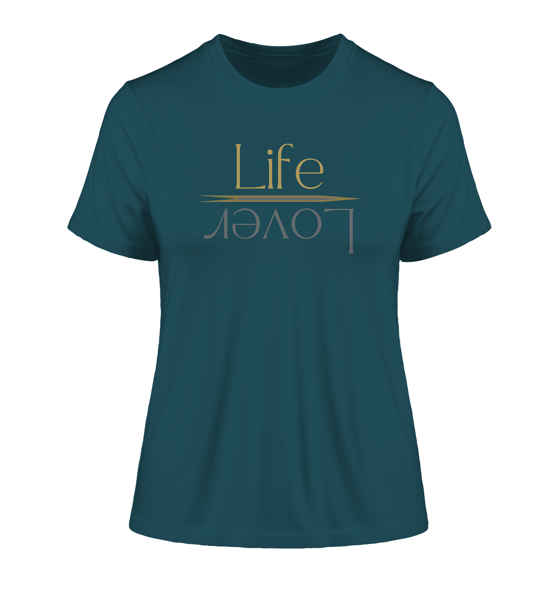 stevfru life lover - Fitted Ladies Organic Shirt