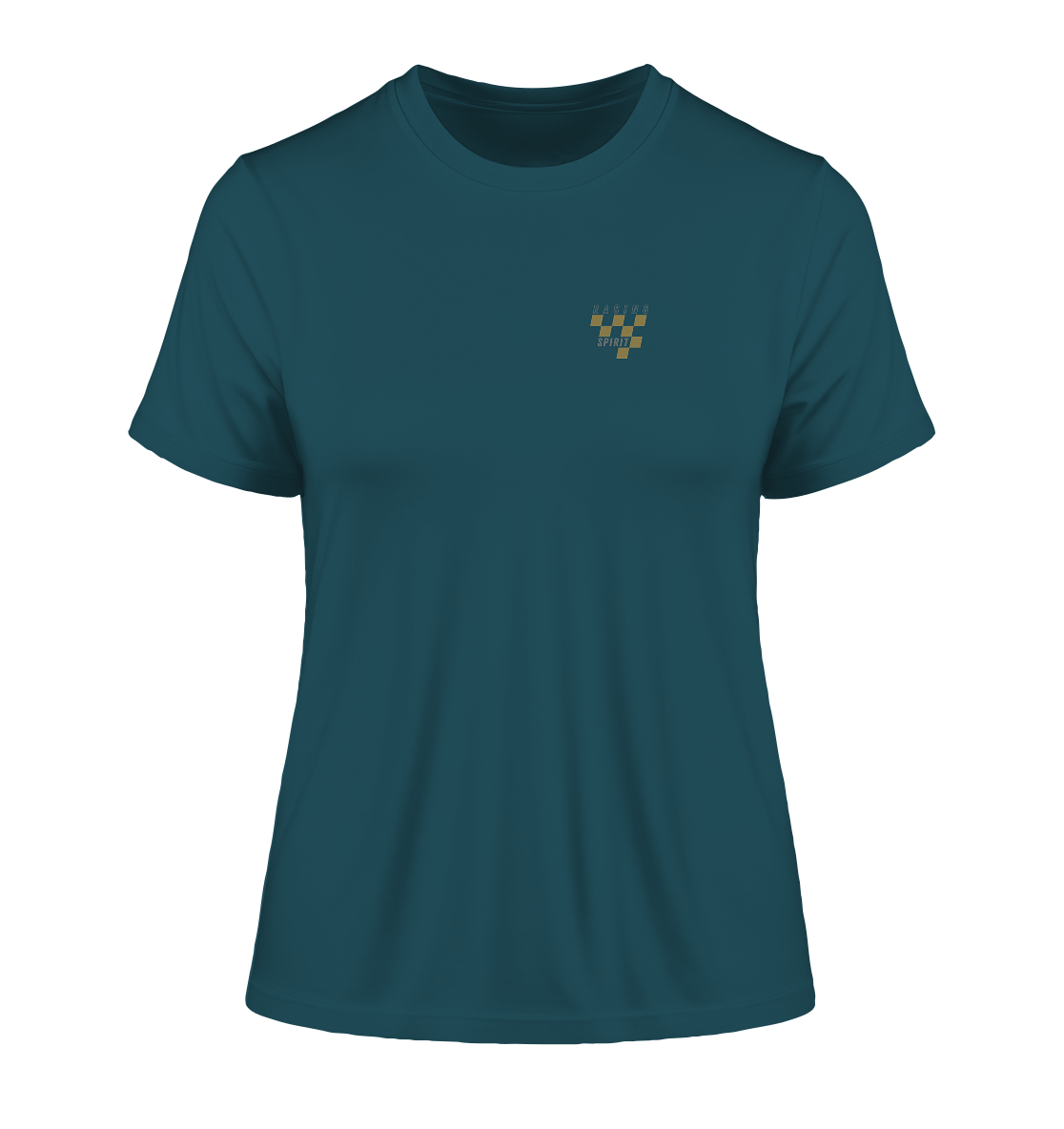 stevfru racing spirit - Fitted Ladies Organic Shirt