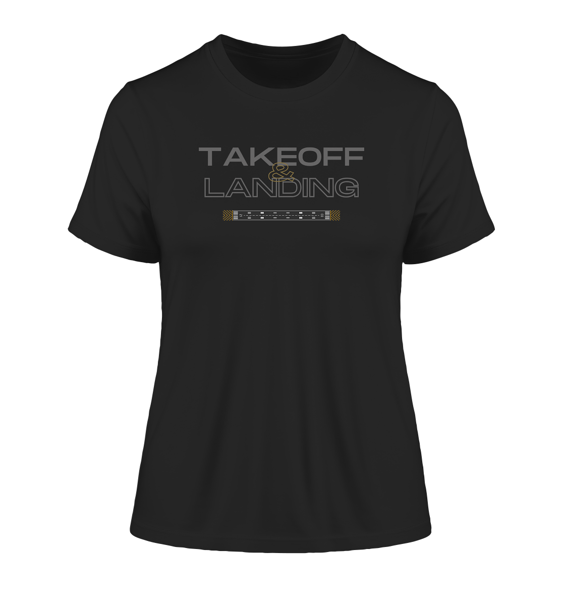 stevfru takeoff & landing - Fitted Ladies Organic Shirt