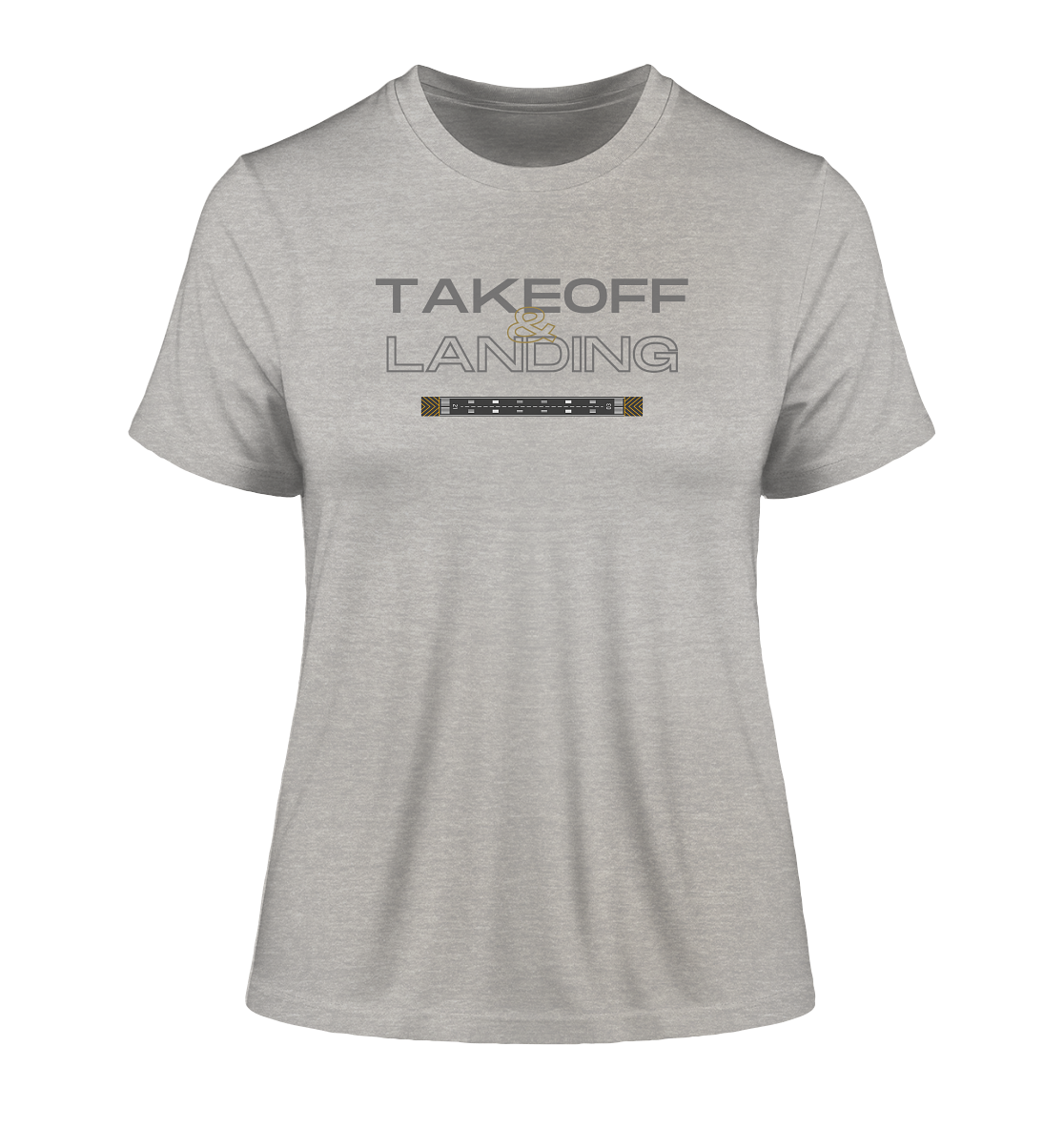 stevfru takeoff & landing - Fitted Ladies Organic Shirt