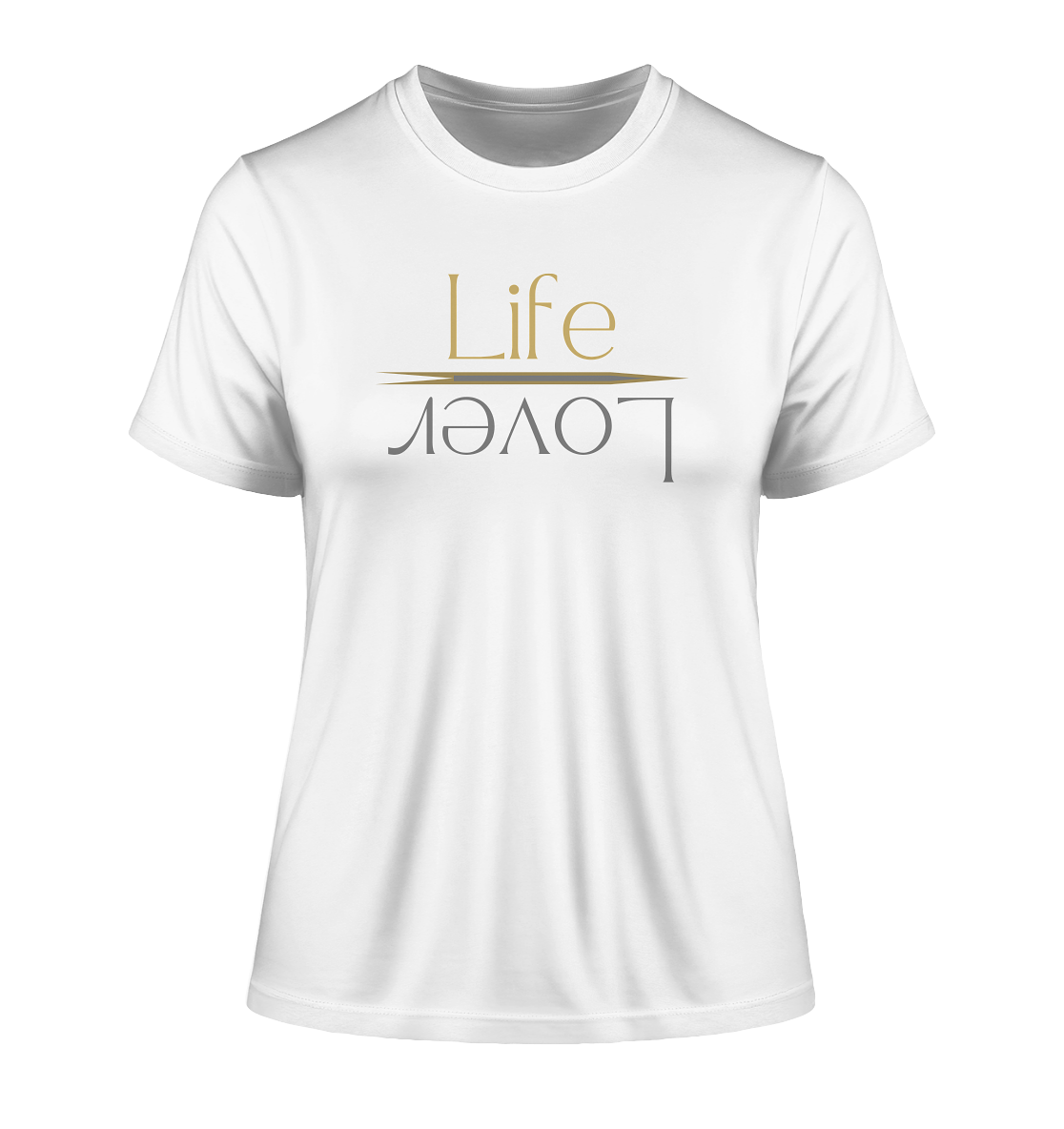 stevfru life lover - Fitted Ladies Organic Shirt