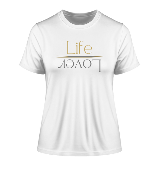 stevfru life lover - Fitted Ladies Organic Shirt