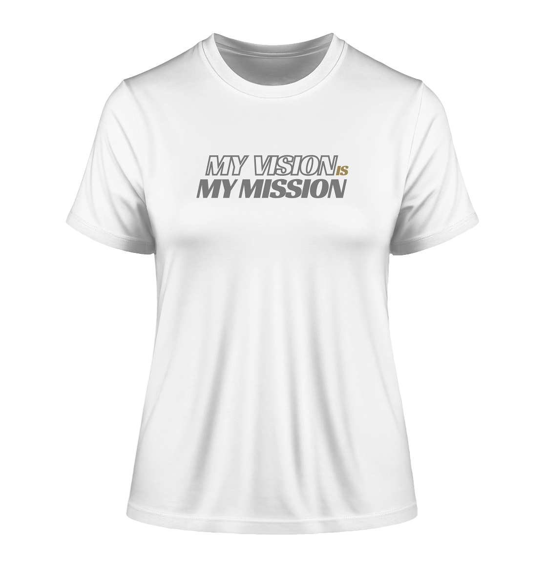 stevfru my vision - Fitted Ladies Organic Shirt