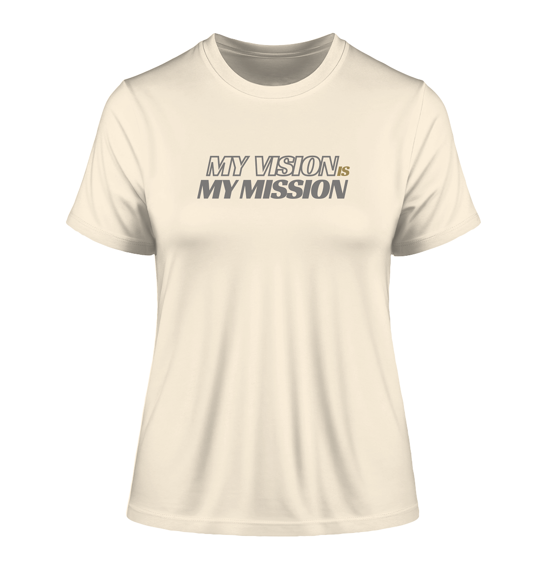 stevfru my vision - Fitted Ladies Organic Shirt