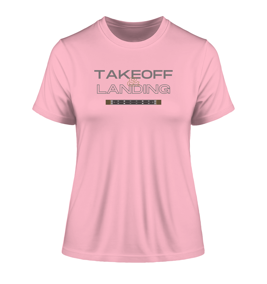 stevfru takeoff & landing - Fitted Ladies Organic Shirt