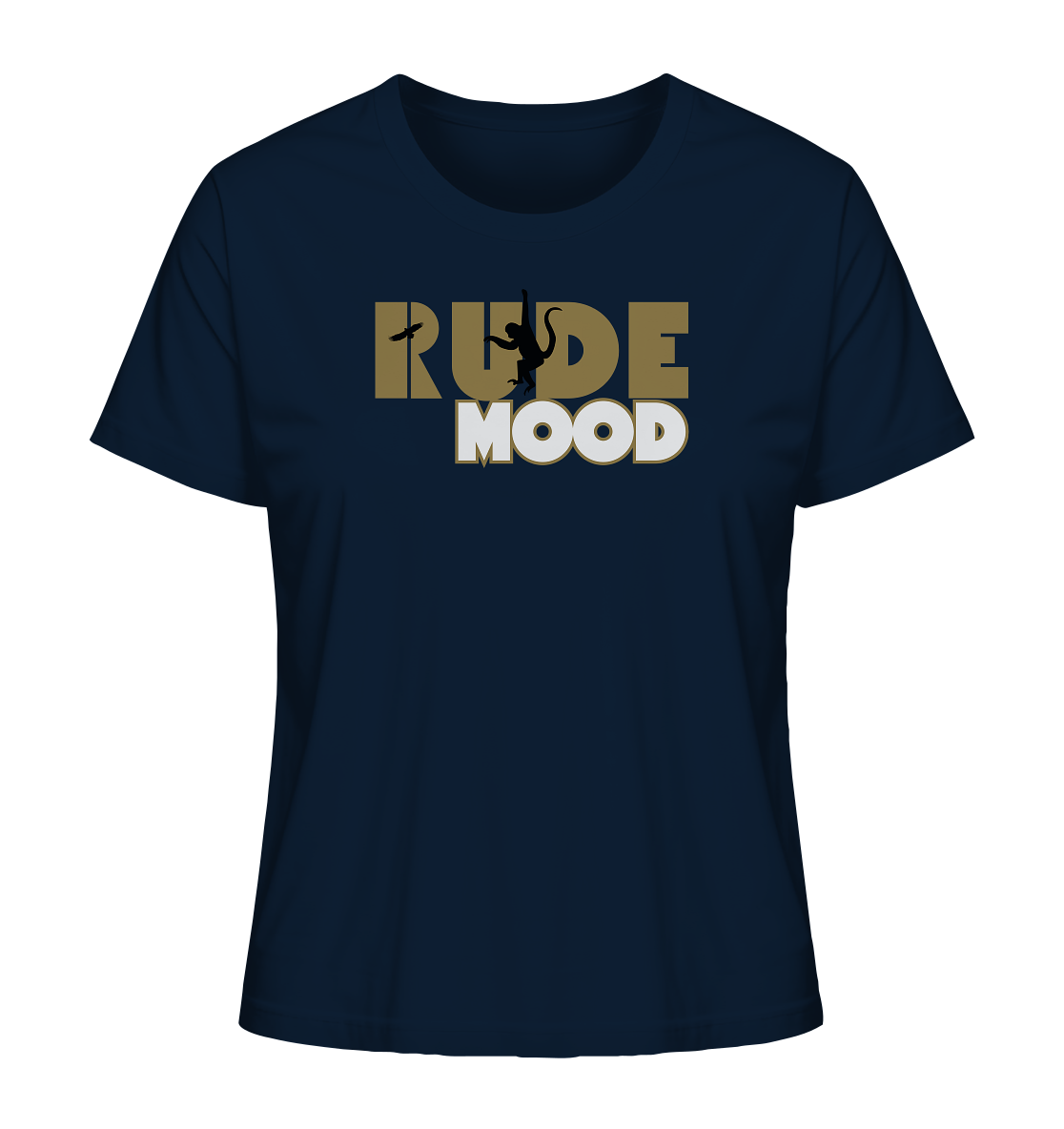 stevfru rude mood - Ladies Organic Shirt