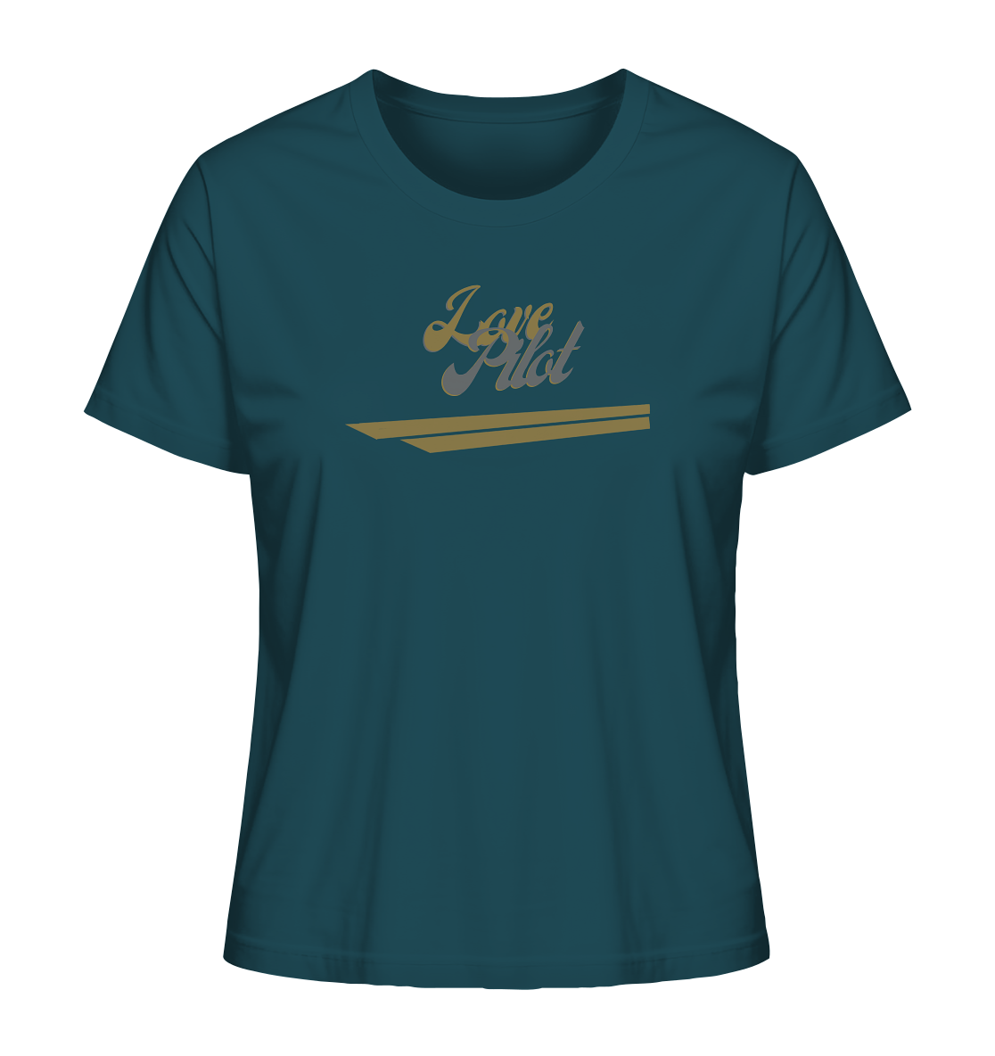 stevfru love pilot - Ladies Organic Shirt