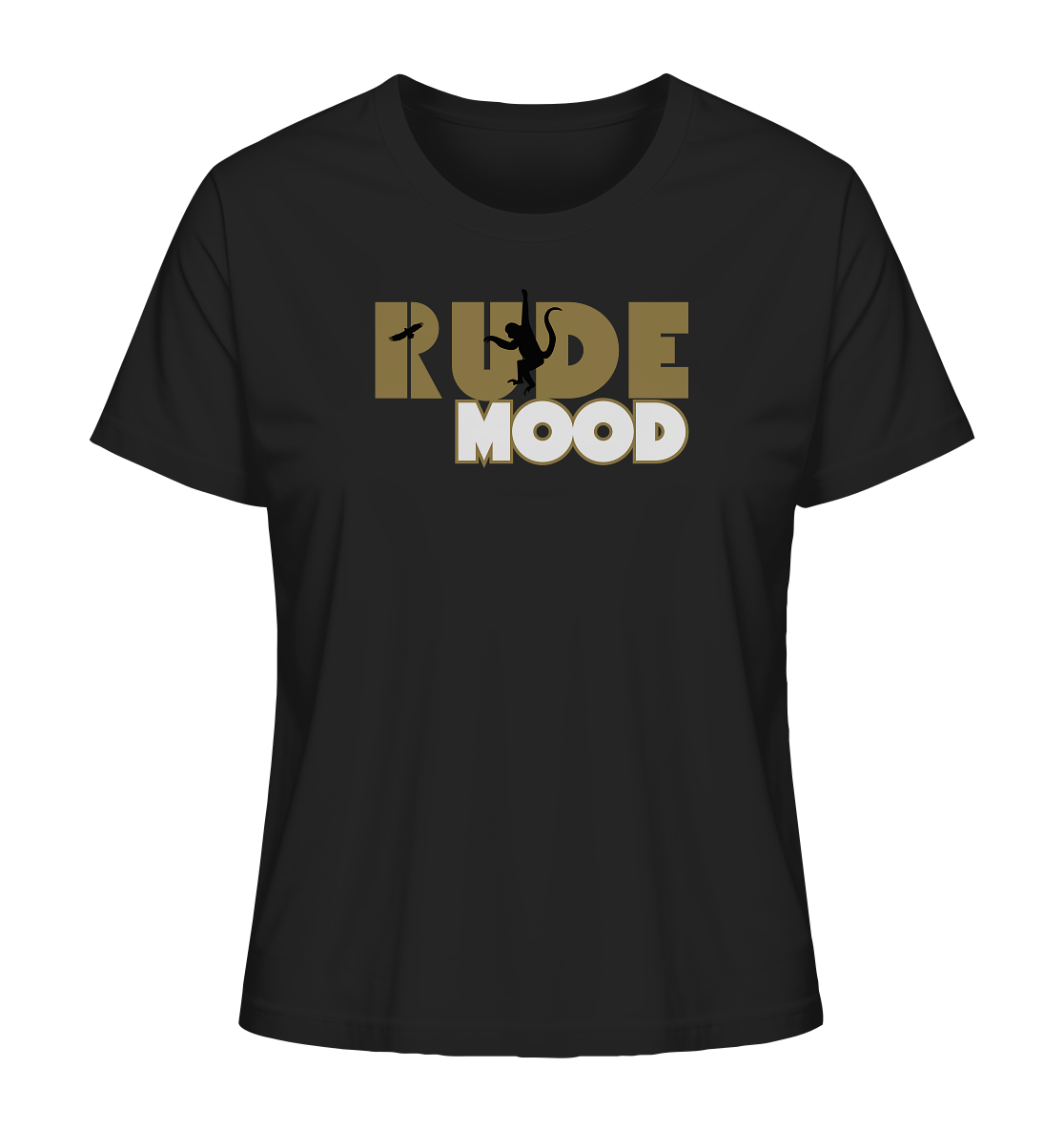 stevfru rude mood - Ladies Organic Shirt