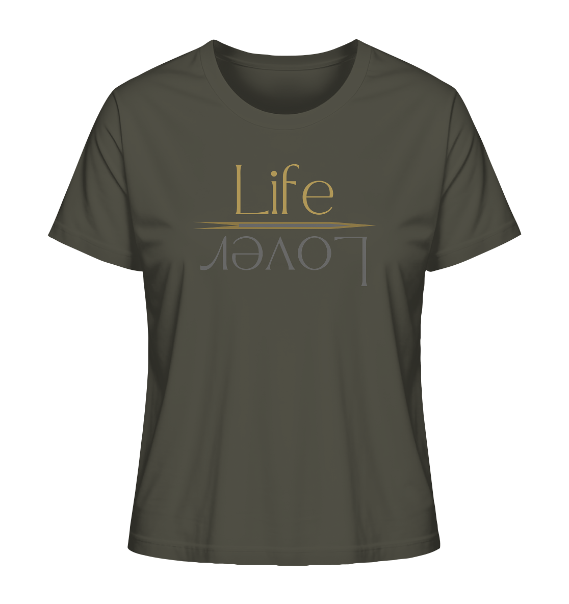 stevfru life lover - Ladies Organic Shirt