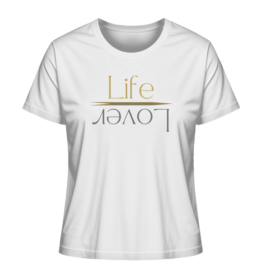 stevfru life lover - Ladies Organic Shirt