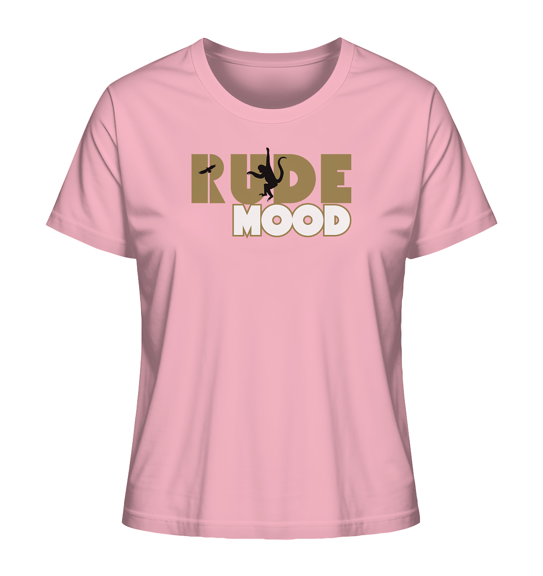 stevfru rude mood - Ladies Organic Shirt