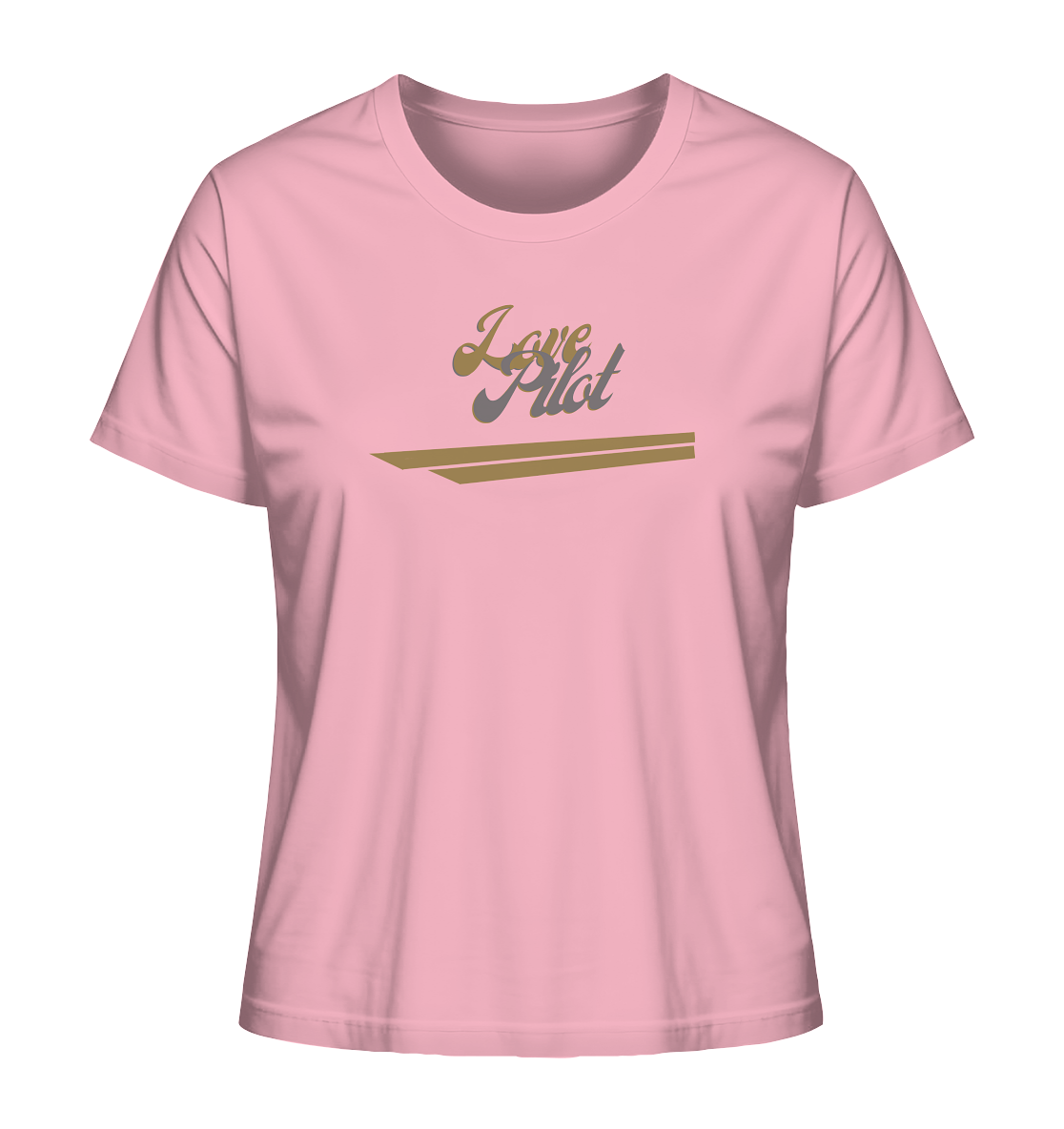 stevfru love pilot - Ladies Organic Shirt