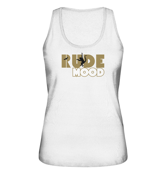 stevfru rude mood - Ladies Organic Tank-Top