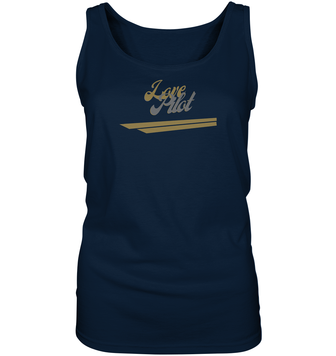 stevfru love pilot - Ladies Tank-Top