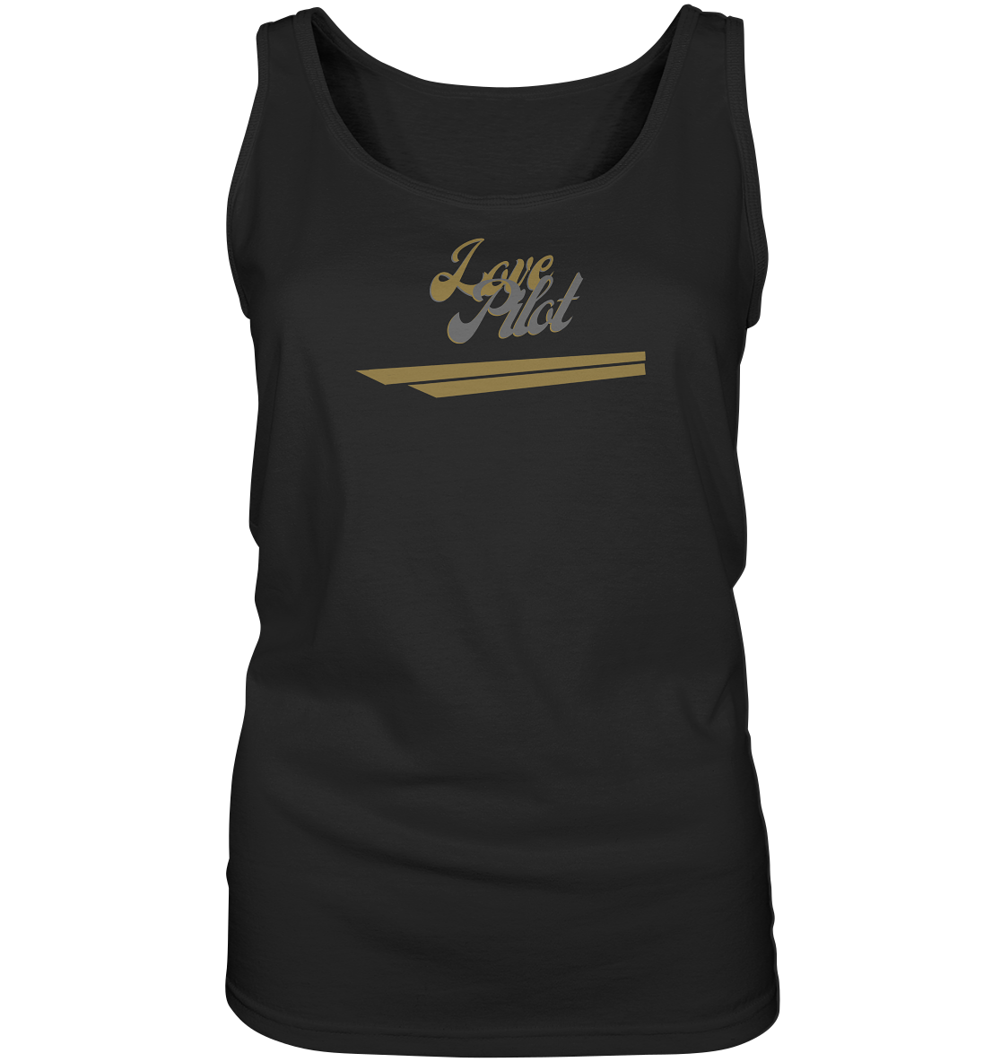 stevfru love pilot - Ladies Tank-Top