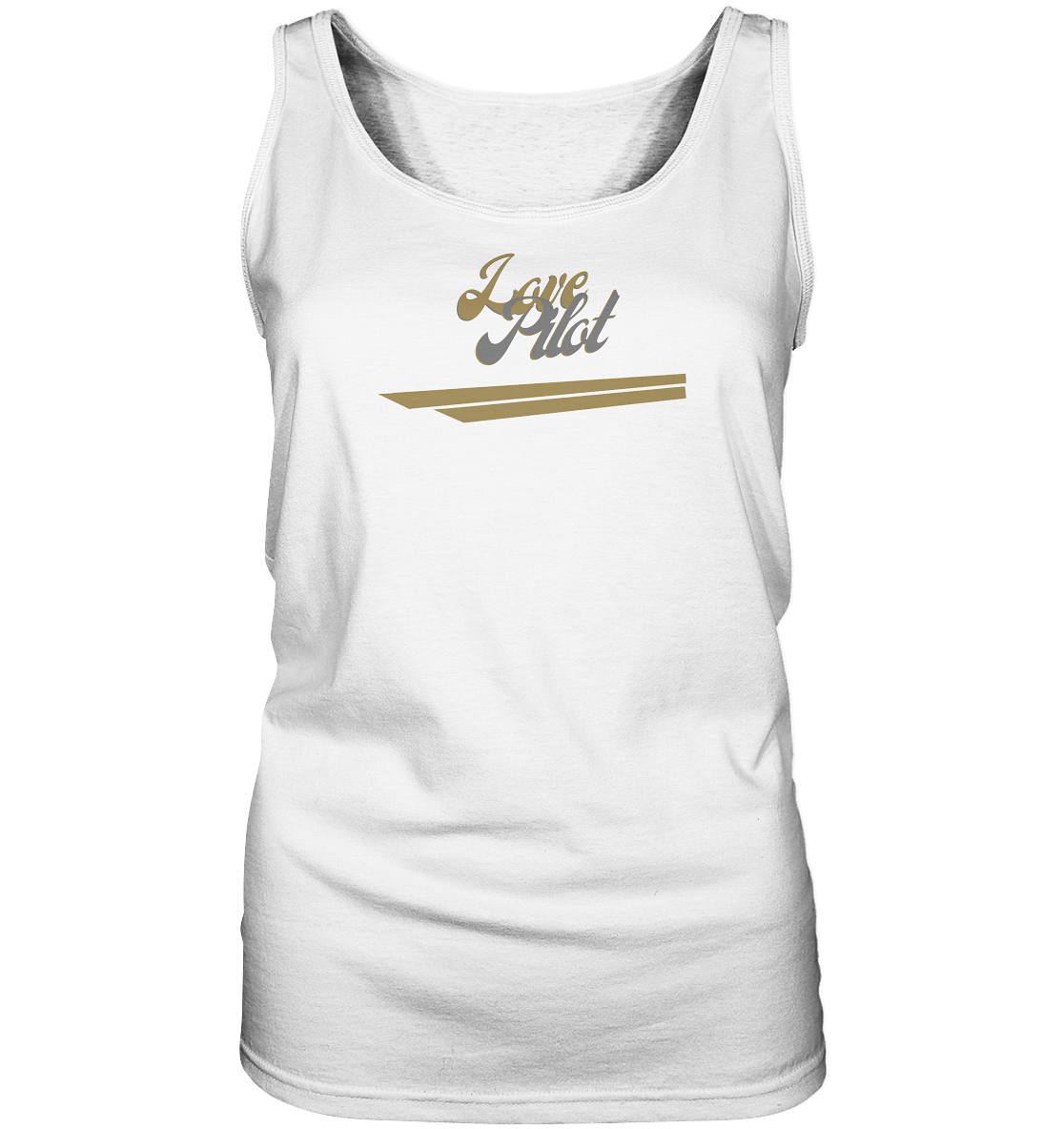 stevfru love pilot - Ladies Tank-Top