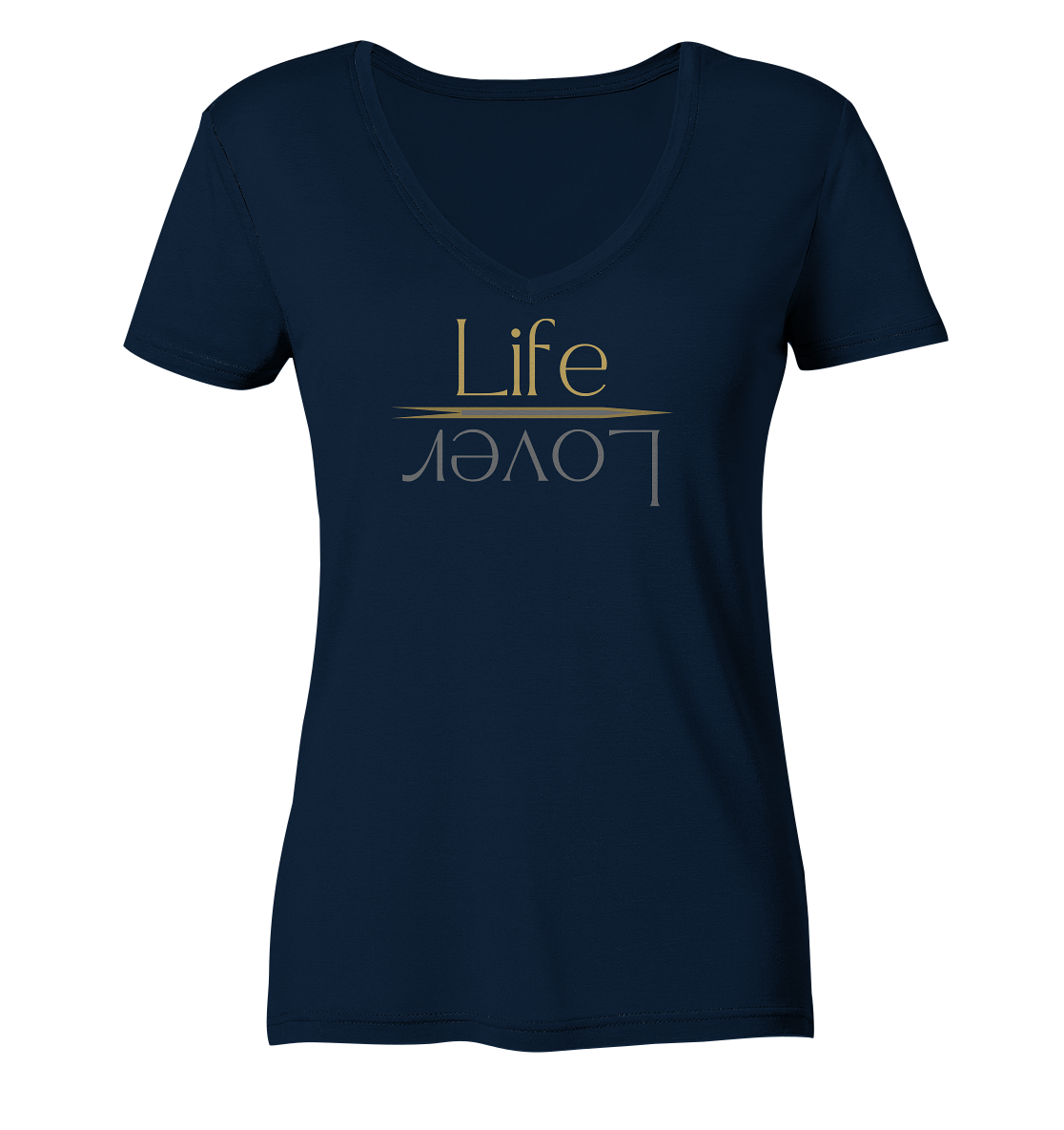 stevfru life lover - Ladies V-Neck Shirt