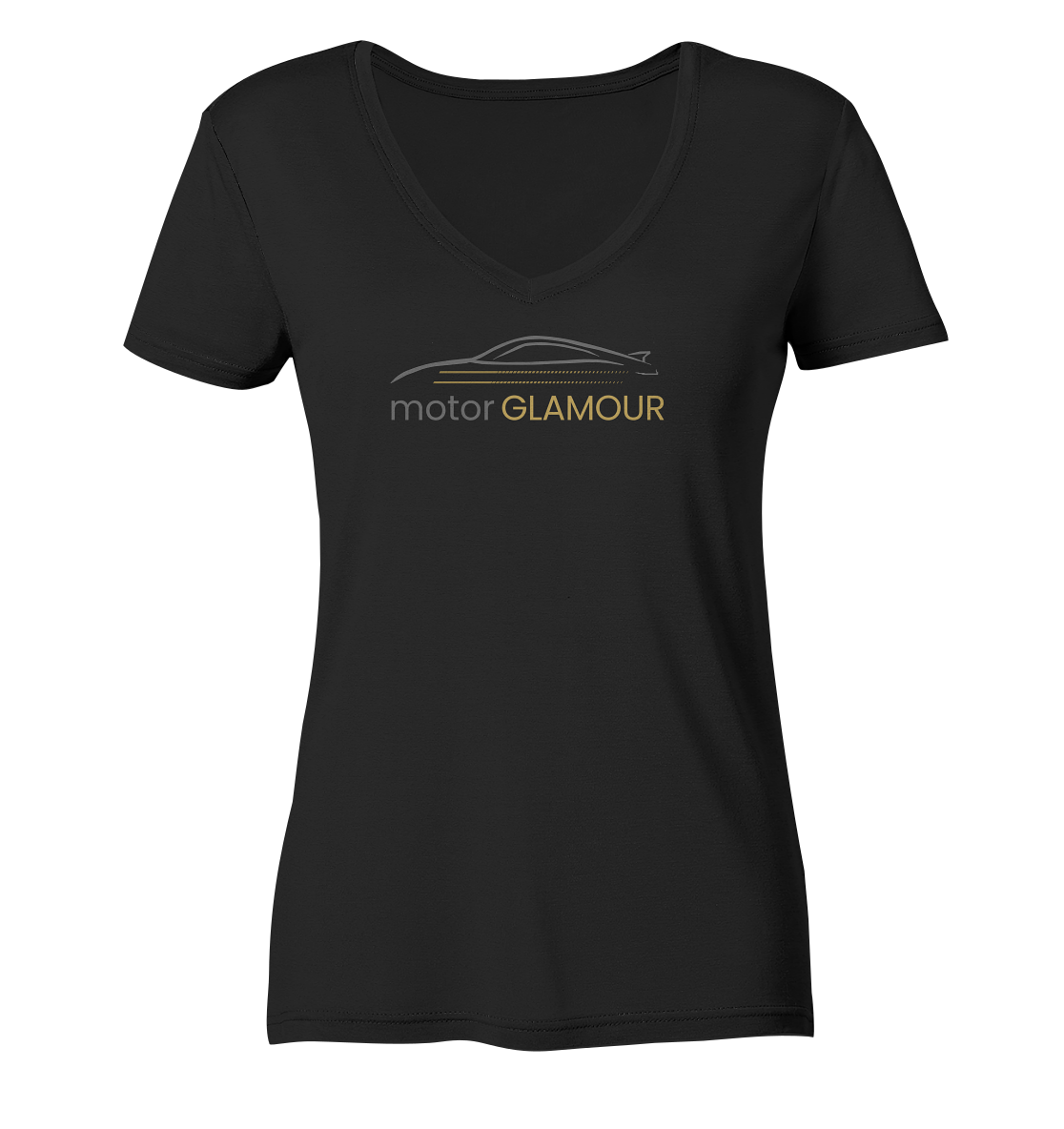 stevfru motorglamour - Ladies V-Neck Shirt