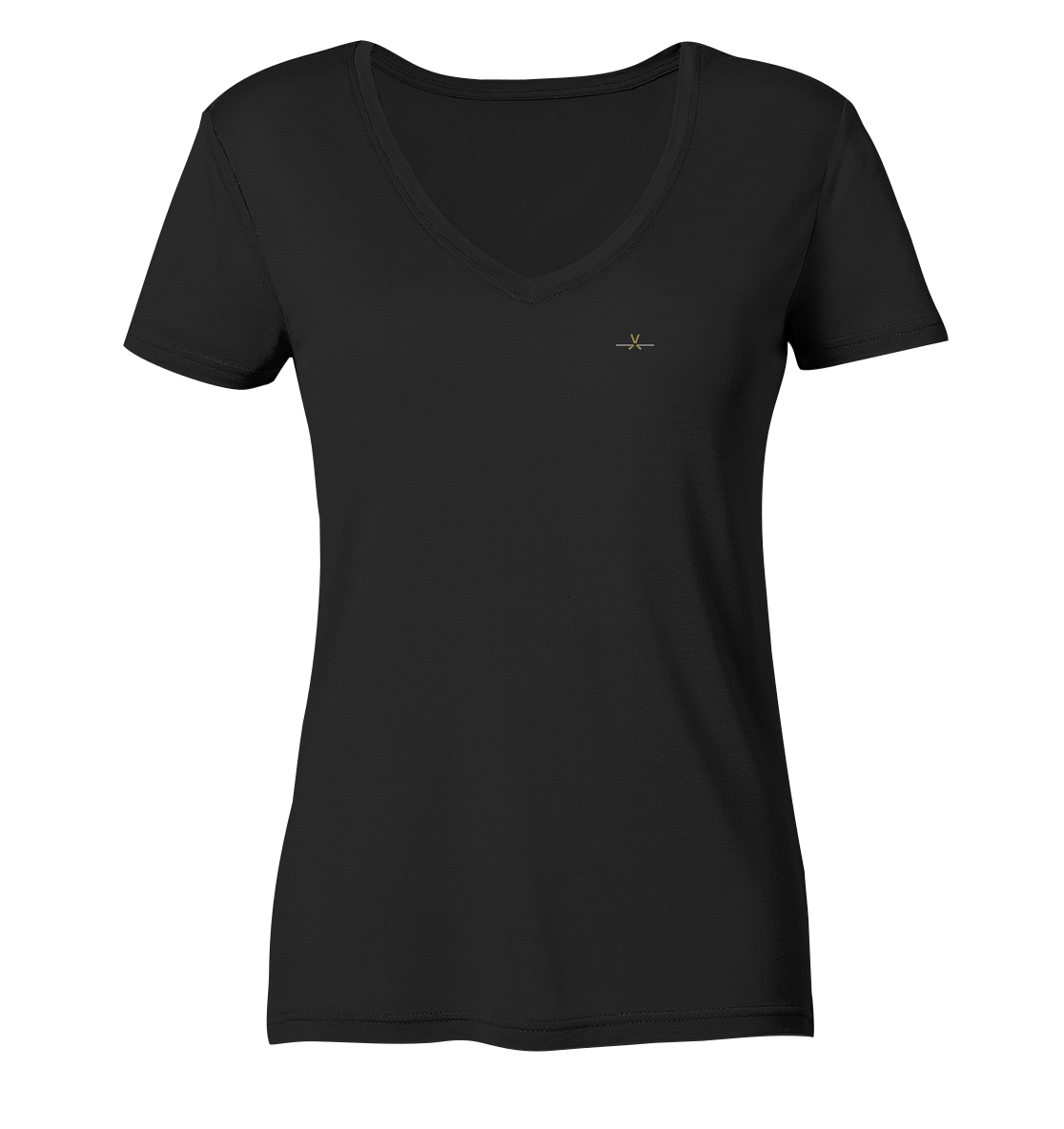 stevfru.burnout - Ladies V-Neck Shirt