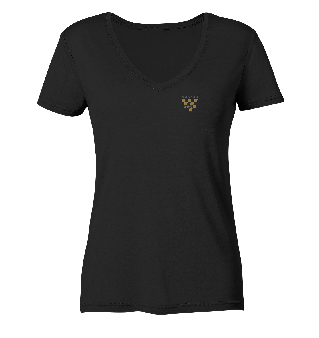 stevfru racing spirit - Ladies V-Neck Shirt