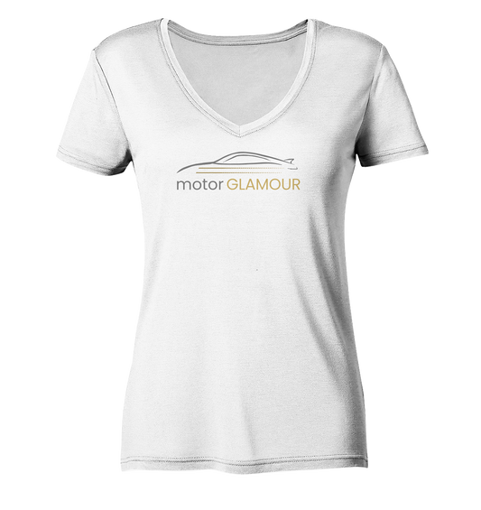 stevfru motorglamour - Ladies V-Neck Shirt