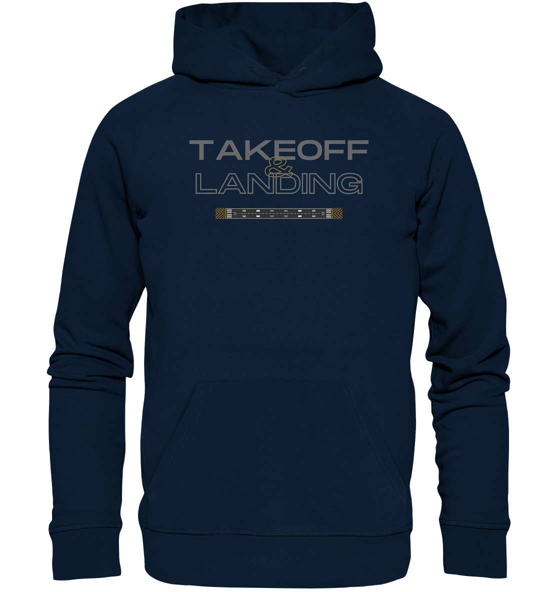 stevfru takeoff & landing - Organic Basic Hoodie