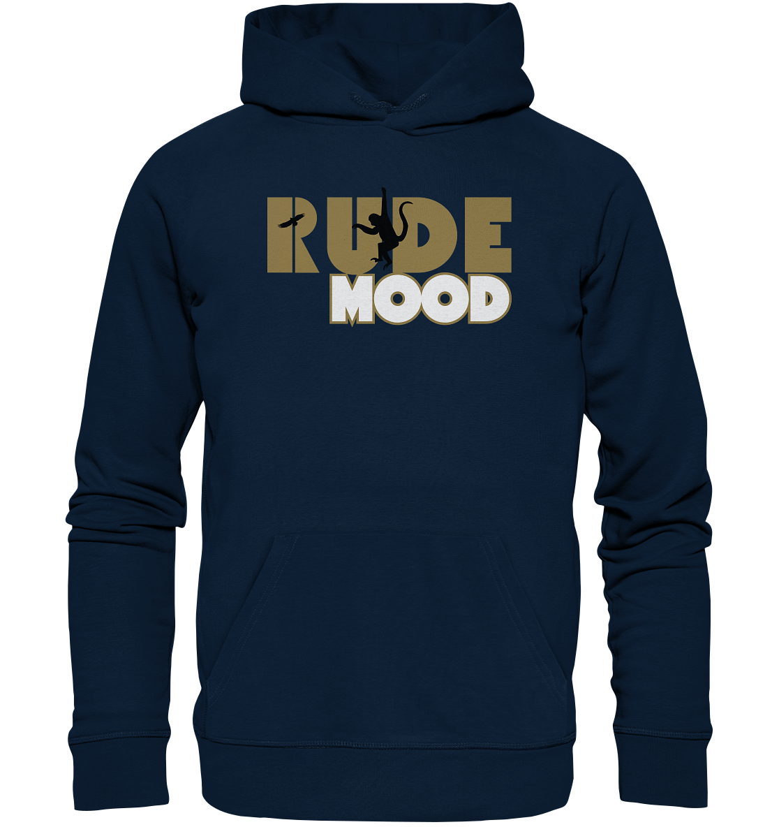 stevfru rude mood - Organic Basic Hoodie