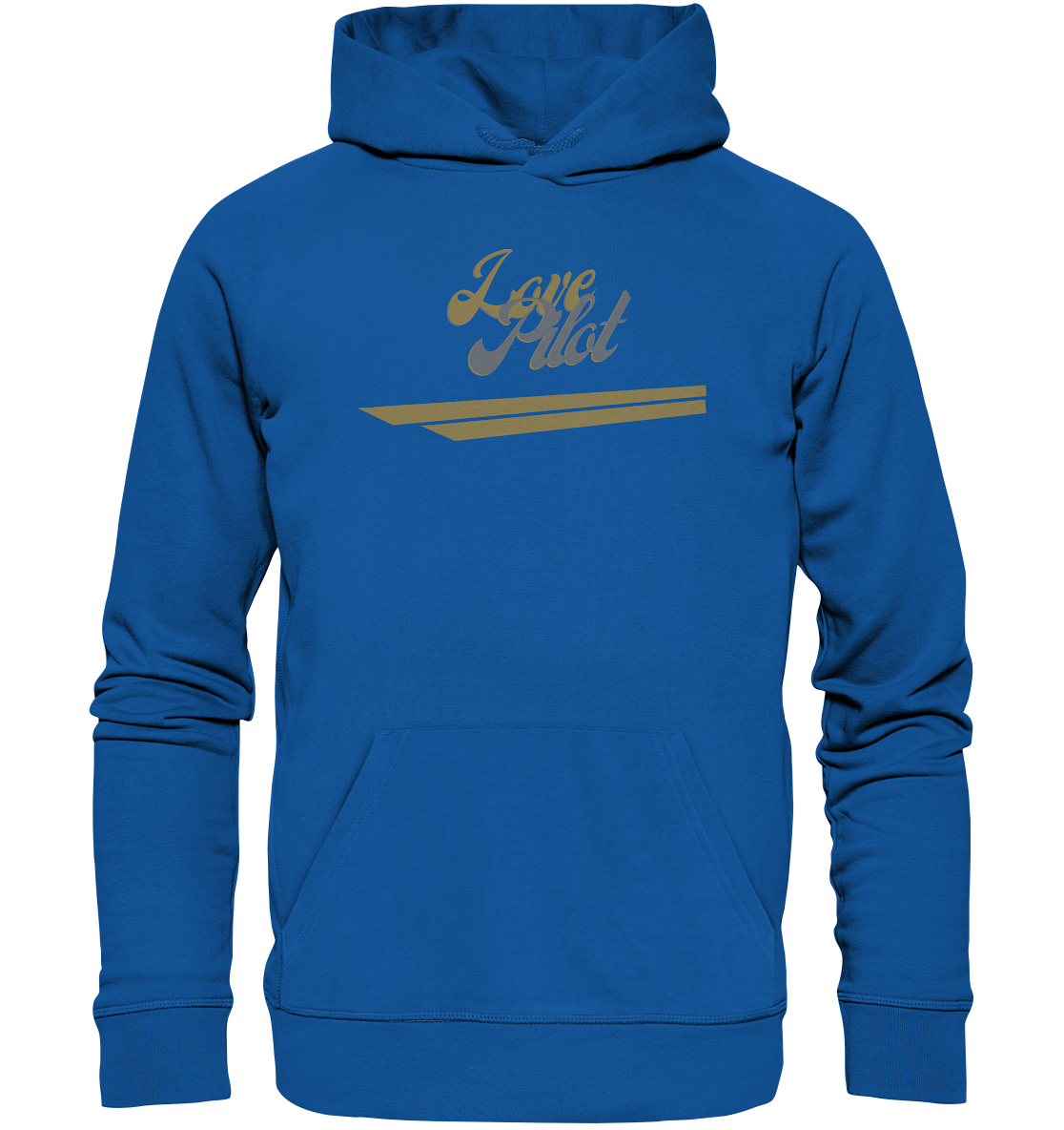 stevfru love pilot - Organic Basic Hoodie