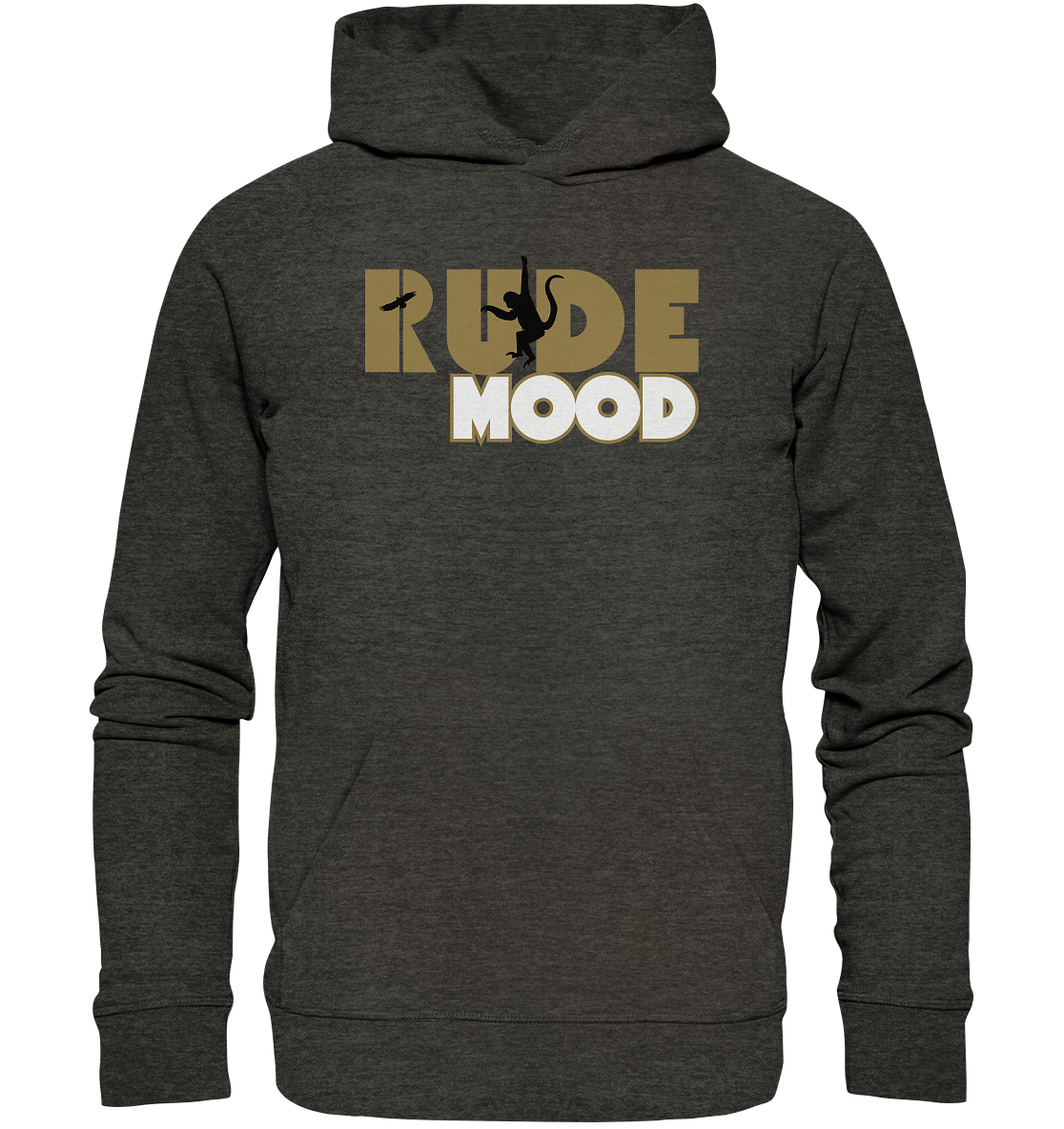 stevfru rude mood - Organic Basic Hoodie