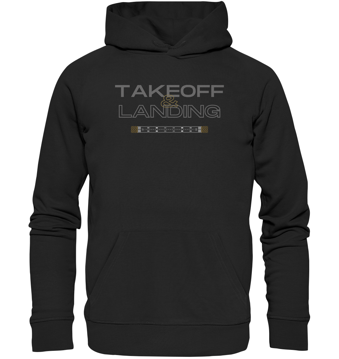 stevfru takeoff & landing - Organic Basic Hoodie