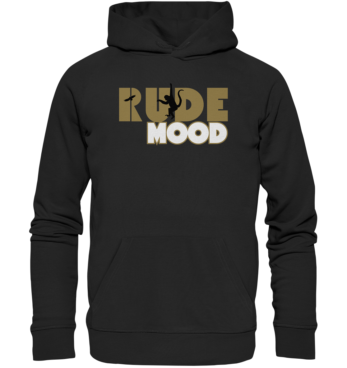 stevfru rude mood - Organic Basic Hoodie