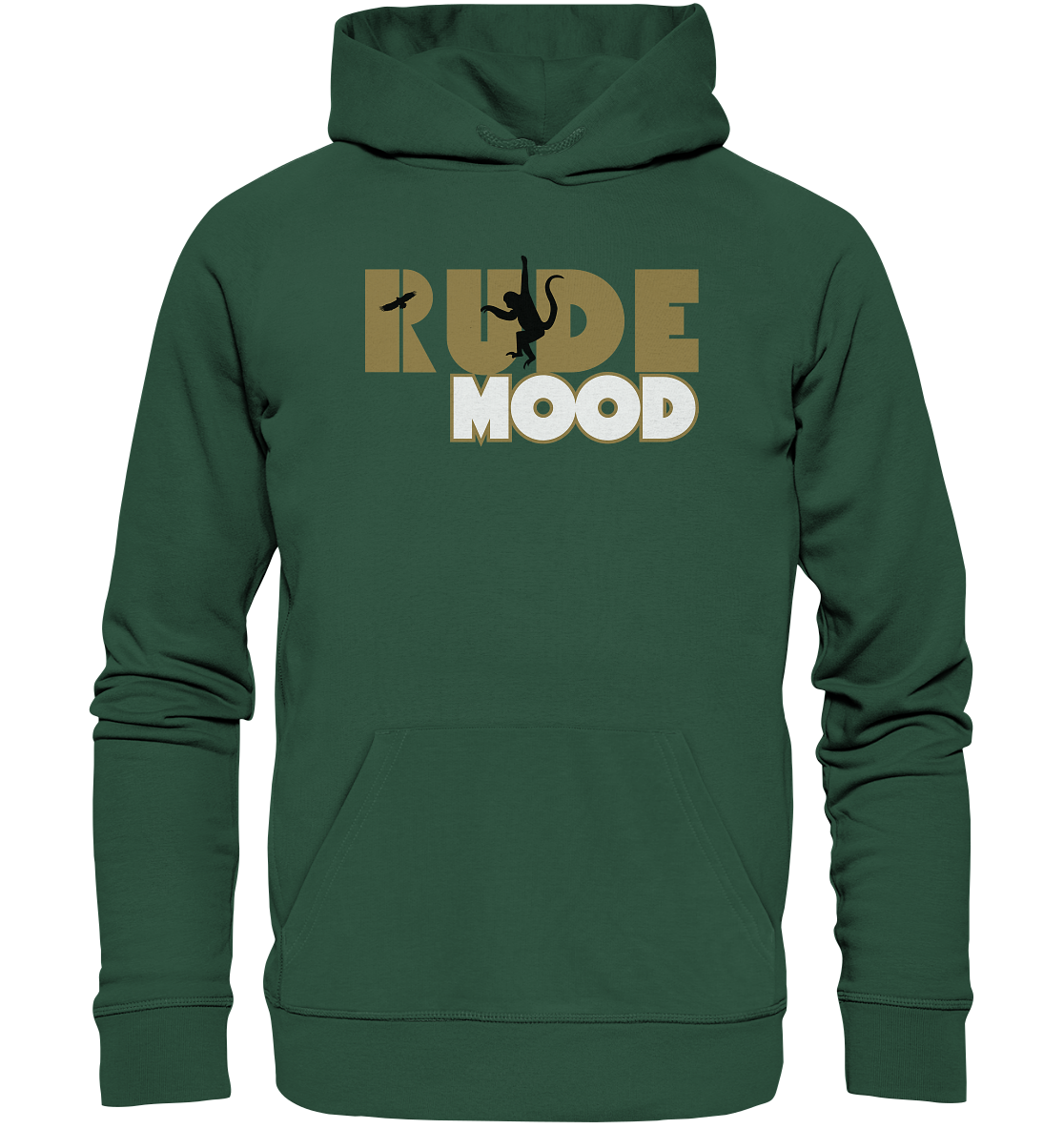 stevfru rude mood - Organic Basic Hoodie