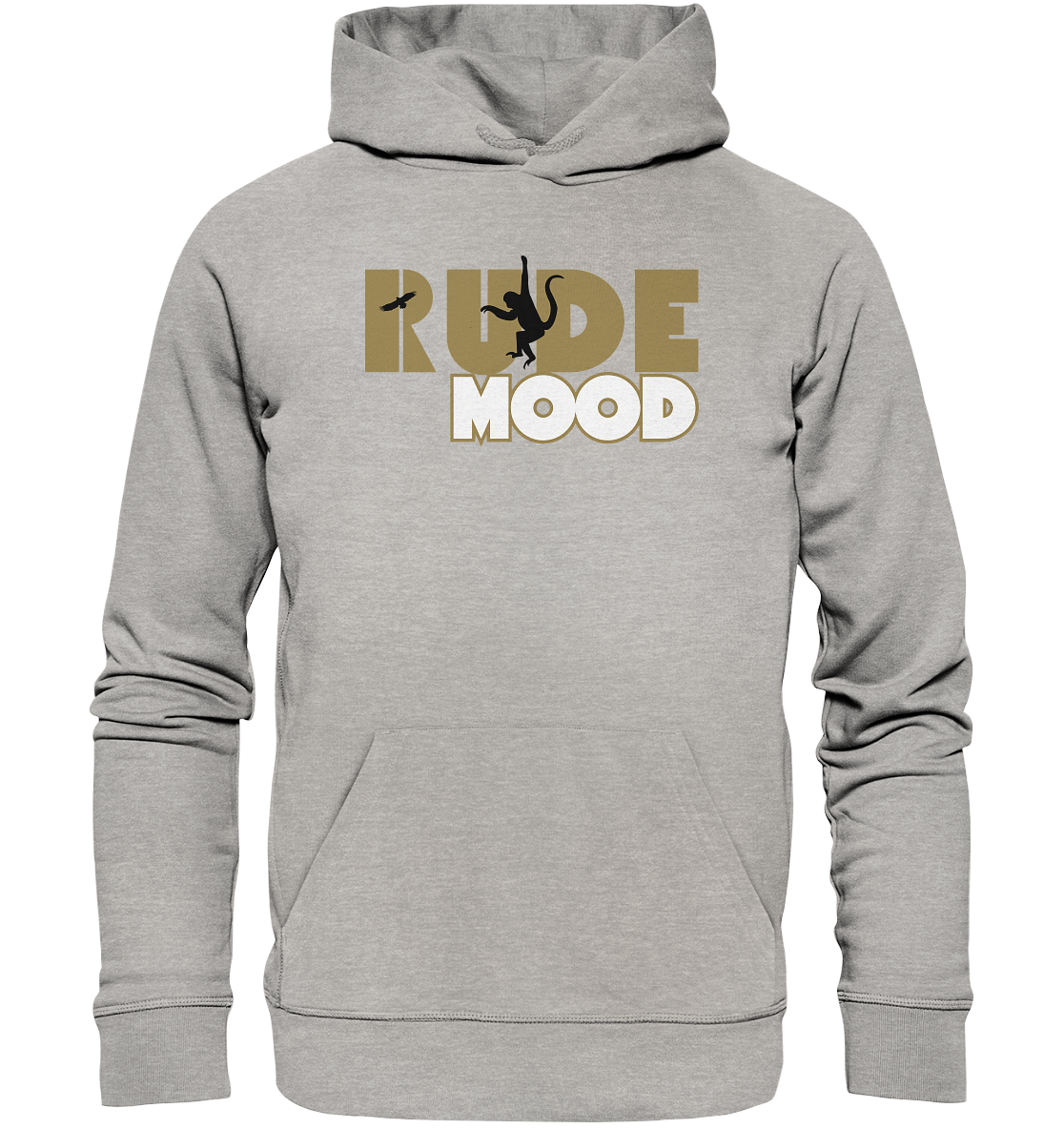 stevfru rude mood - Organic Basic Hoodie