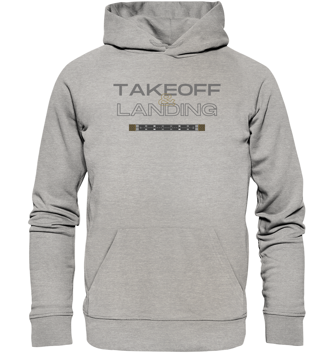 stevfru takeoff & landing - Organic Basic Hoodie