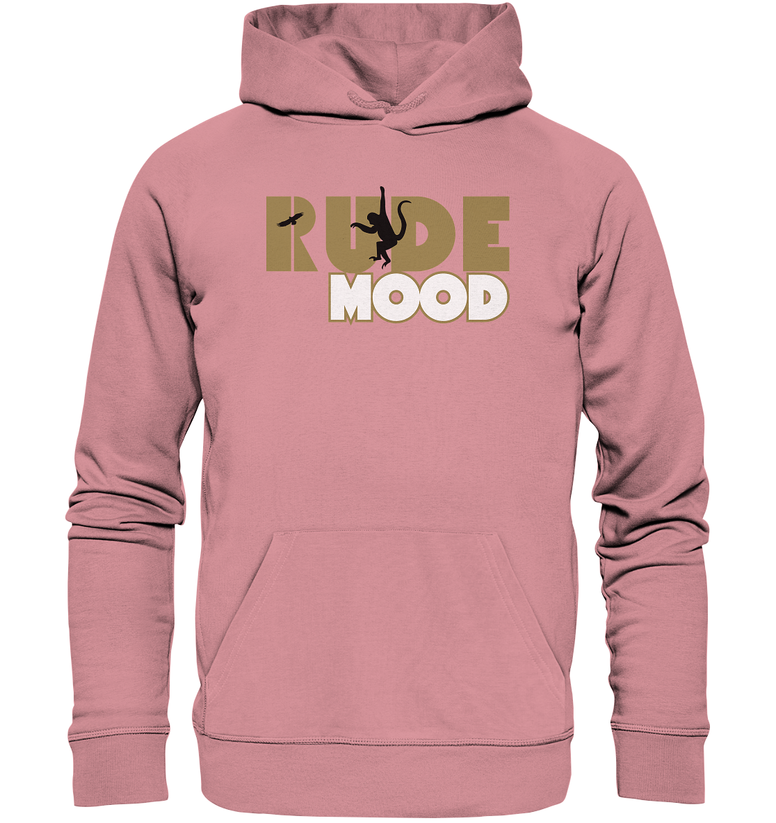 stevfru rude mood - Organic Basic Hoodie