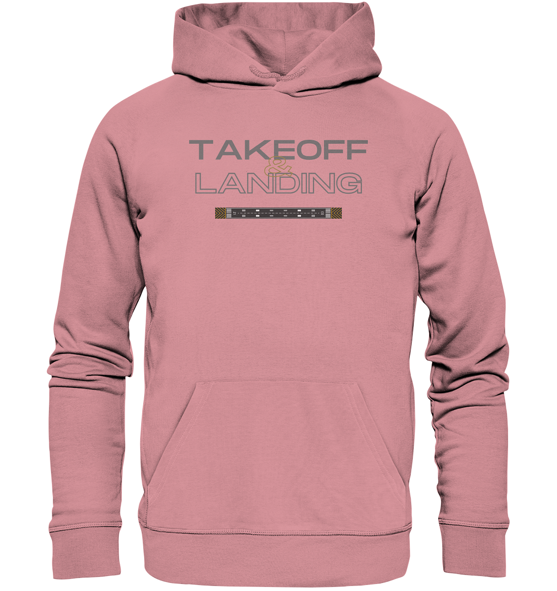 stevfru takeoff & landing - Organic Basic Hoodie