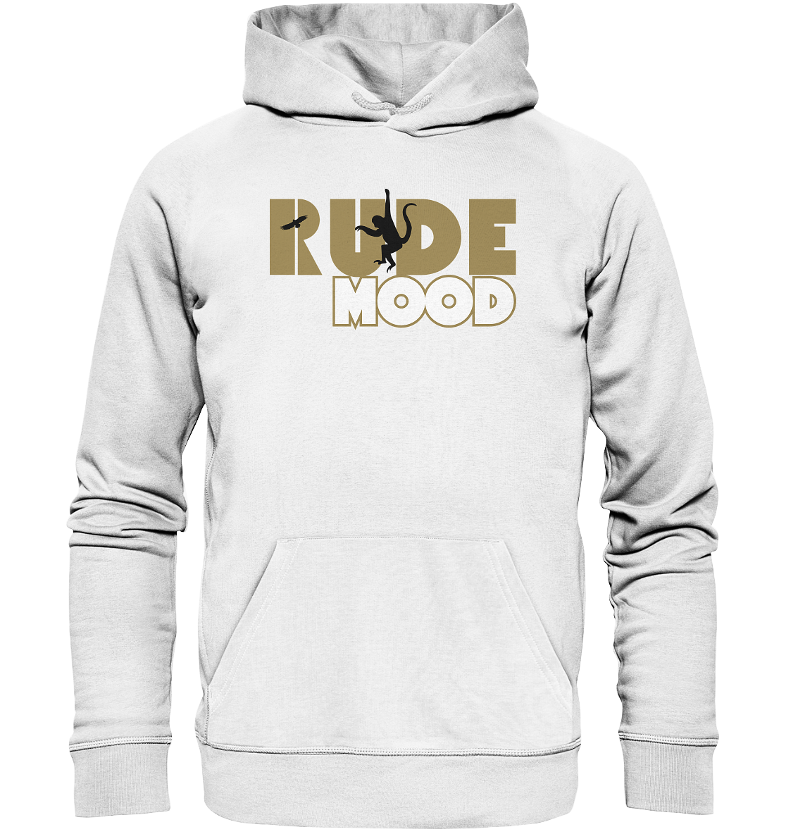 stevfru rude mood - Organic Basic Hoodie