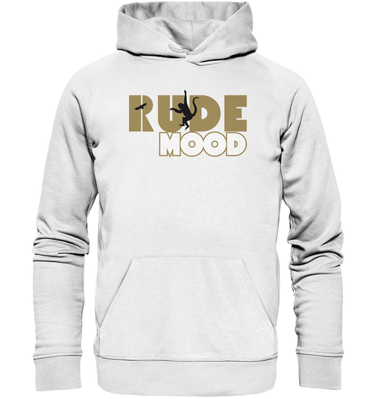 stevfru rude mood - Organic Basic Hoodie