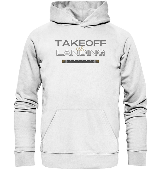 stevfru takeoff & landing - Organic Basic Hoodie