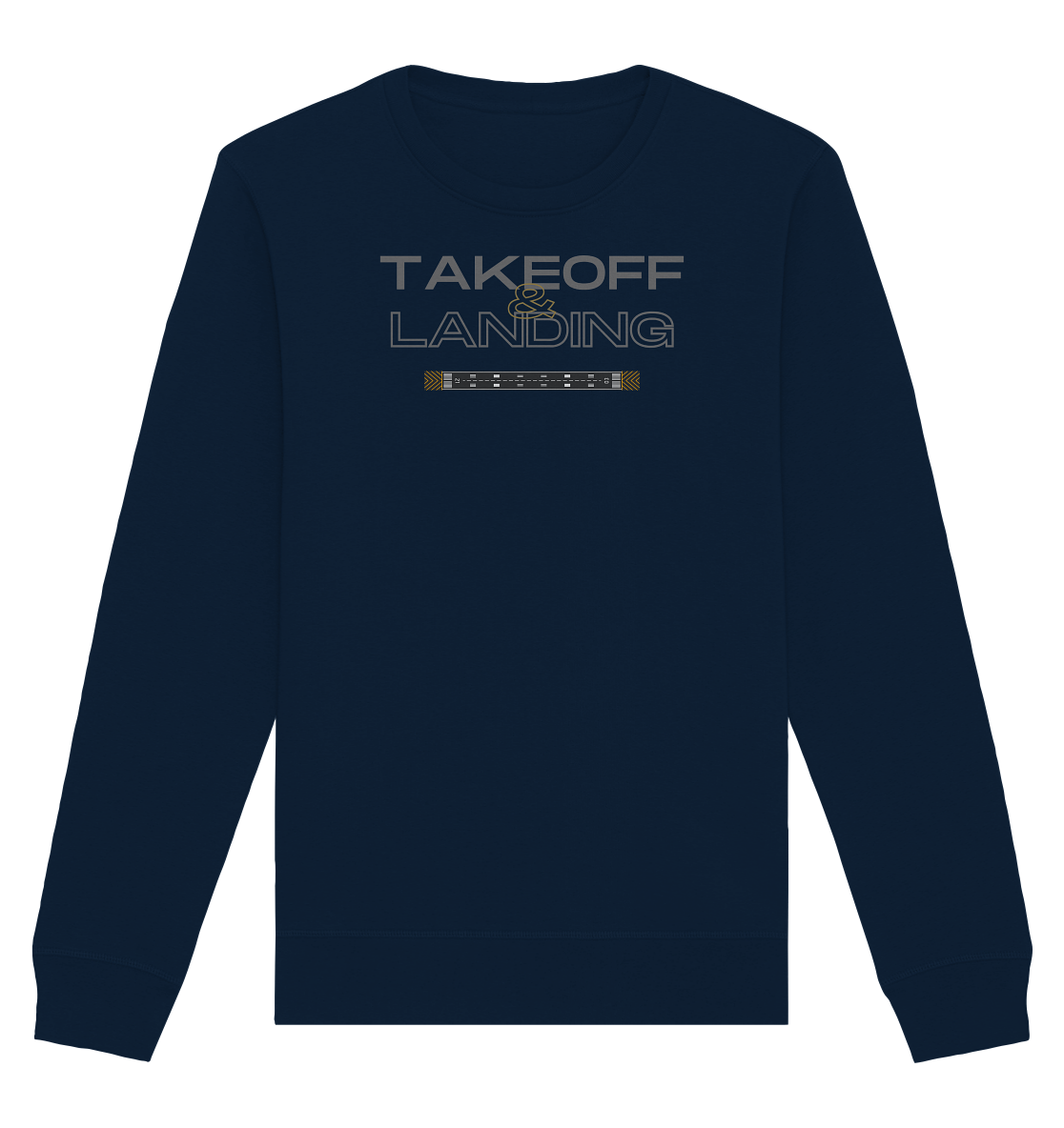 stevfru takeoff & landing - Organic Basic Unisex Sweatshirt