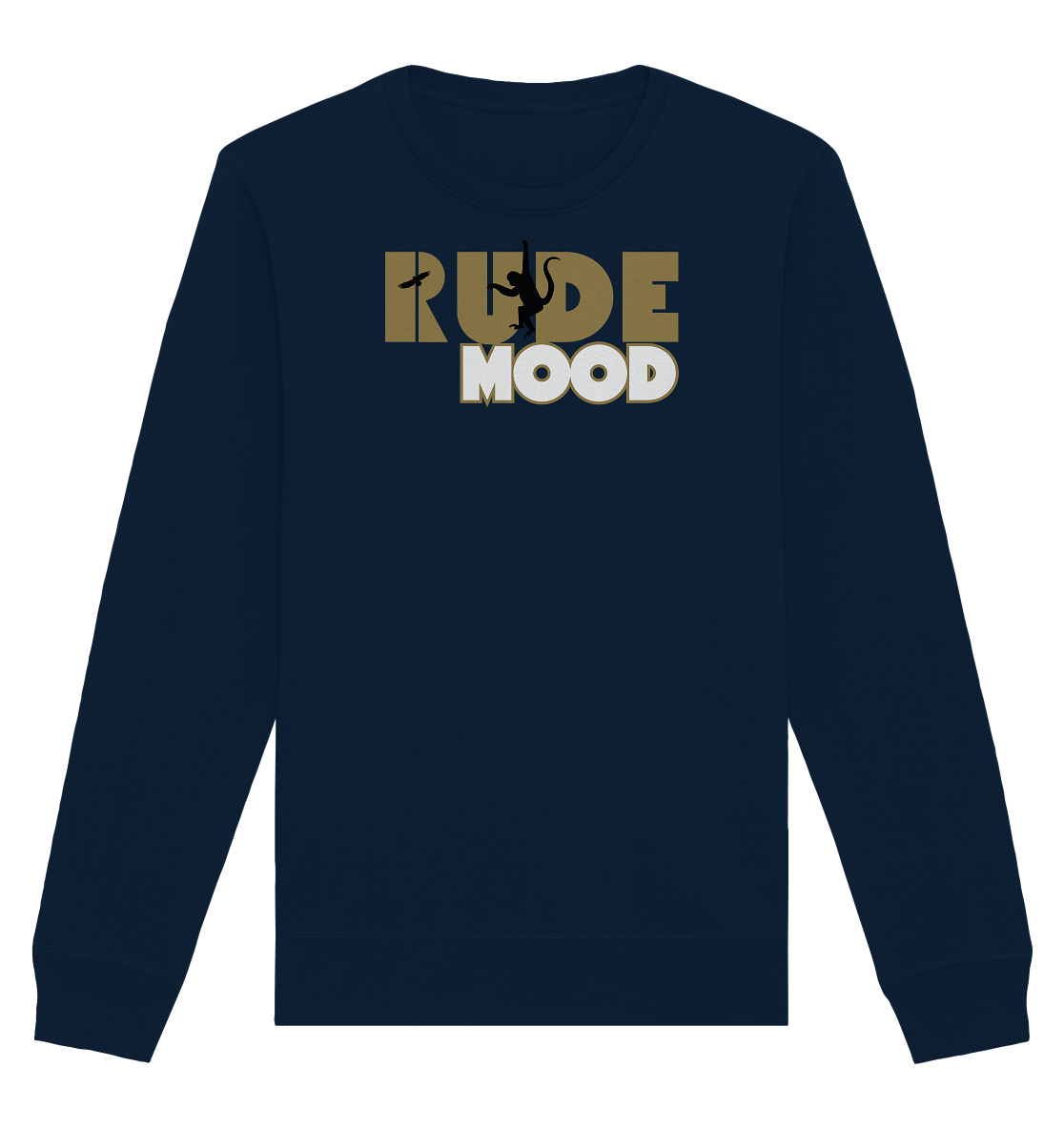 stevfru rude mood - Organic Basic Unisex Sweatshirt