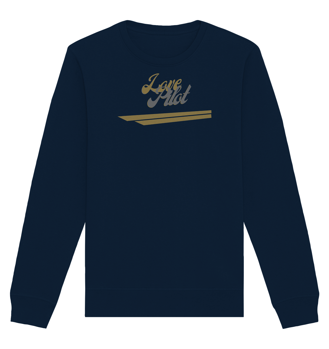 stevfru love pilot - Organic Basic Unisex Sweatshirt