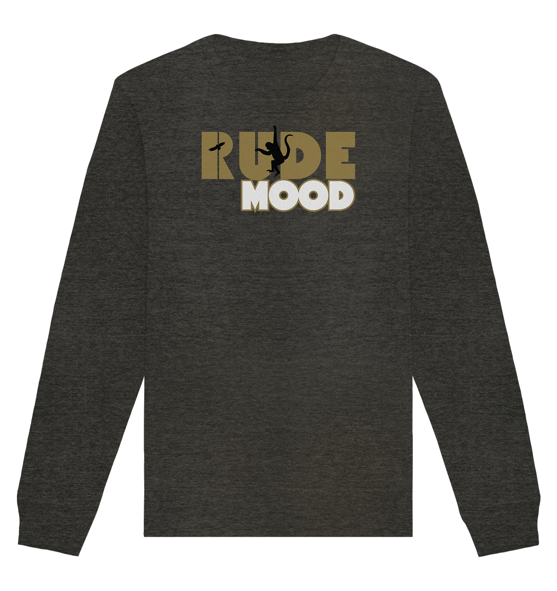 stevfru rude mood - Organic Basic Unisex Sweatshirt