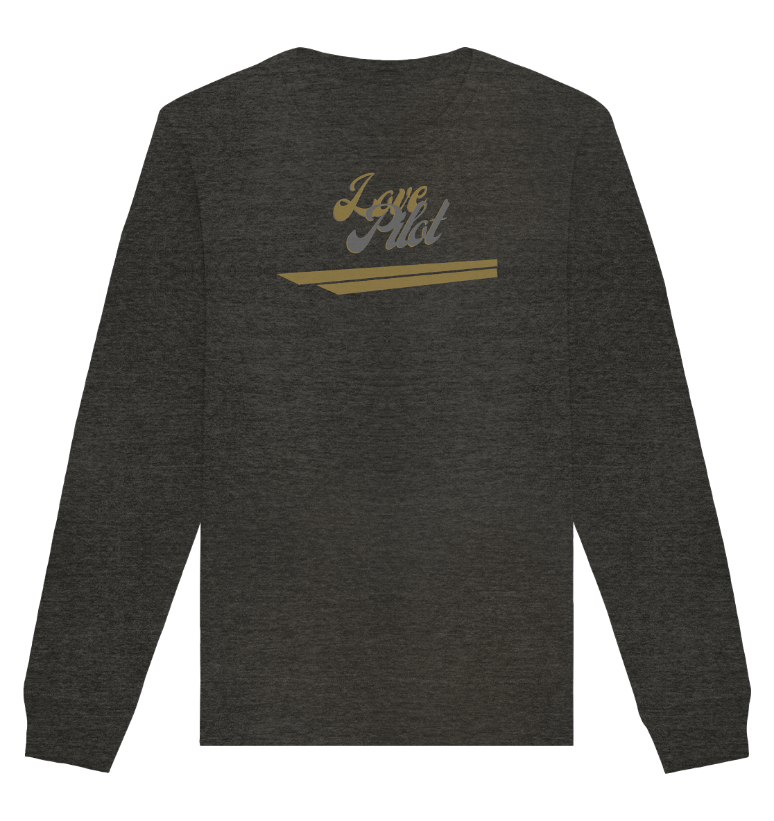 stevfru love pilot - Organic Basic Unisex Sweatshirt